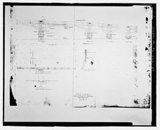 Photo:Pier Nos 8-11 Design Drawing 1919 Bridge/Wharf Construction Plan picture