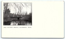 1898 Haverhill, MA Old Bridge Private Mailing Card picture