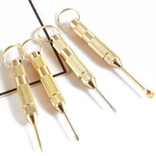 4Set Mini Spoon Keychain Ear Pick Home Party Decorations Men Gift Dispenser picture