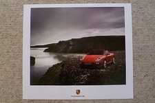 2007 Porsche Boxster S Showroom Advertising Sales Poster - RARE Awesome L@@K picture