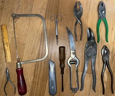 Vintage Hand Tool Lot Disston Wiss General Westcott Thorsen USA picture