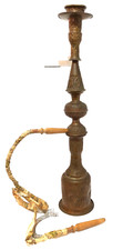 Vintage Tobacco Smoking Hookah Multi Piece Copper Hand Made Israel Judaica picture