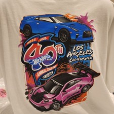 2026 Hot Wheels 40th Convention Size 3XL Shirt Porsche 911 GT3  Nissan GT-R picture