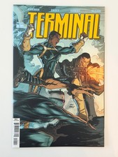 Terminal #1 Cover A Andy Kubert Dave McCaig Connecting Wraparound Cover NM picture