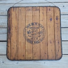 Antique Rare WABASH Stove Board by Wabash Screen Door Co 30 X 30 Original picture
