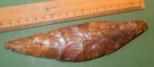 XXL SICKLE, The late Bronzeage type, nice patina, DANISH STONE AGE, NEOLITHIC picture
