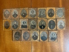 Collection of 1/9th plate 1850’s-1860’s Ambrotypes picture
