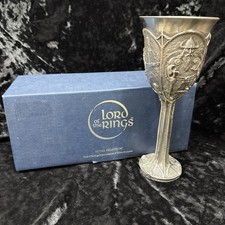 Royal Selangor ‘The Lord Of The Rings’ Pewter Goblet “The Ring” #272509 Signed picture
