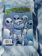 VTG Archie TEENAGE MUTANT NINJA TURTLES Comics #49 Low Print Run NEWSSTAND picture