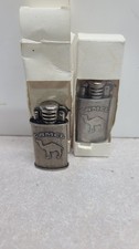 2 Camel Vintage Trench Art Lighter in Pewter Finish new picture