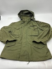 VINTAGE 1975 US Army M-65 Vietnam Era Field Cold Weather Jacket Size M REGULAR picture