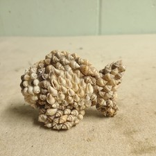 Vintage Sea Shell Fish art - 3.50