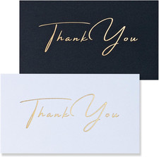 Small Thank You Cards 100-Pack Mini Thank You For Your Order Cards picture