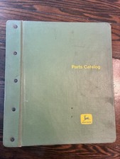 Vintage John Deere Dealer Parts Catalog w/12 Catalogs. See Descriptions picture