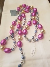 Vintage Mercury Glass Garland Czech Republic NOS picture