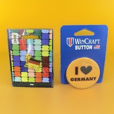 FIFA WORLD CUP 2026 GERMANY FLAG Hat Wincraft Bottom PIN On Card Lot Pinback picture
