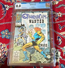 ThunderCats #4 CGC 8.0 (1986) Marvel Comics Second Printing Action Roy Thomas picture