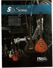 2014 PRS Electric Guitars S2 Custom 22, S2 Singlecut magazine ad picture