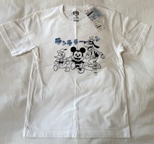 NWT Uniqlo UT Mickey Manga Art Donald Duck & Goofy Graphic T-Shirt (XXS) picture