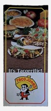 Vintage 1970s John's Menu Guide Flyer picture