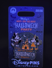 Disney LR 2026 Mickey's Not-So-Scary Halloween Party Pin WDW- Mickey & Minnie picture