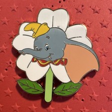 Disney Dumbo Flower Theme Enamel Single Pin - Disney Blooms picture