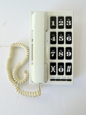 Vintage Large Number Push Button Telephone Bell Northwestern E Z Button Phone picture