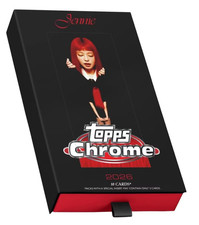 *Pre-Order* 2026 TOPPS CHROME x JENNIE 5-BOX HOBBY CASE - Blackpink picture