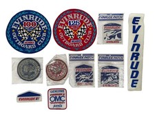 Lot of 10 Evenrude patches boat outboard club motor #4 picture