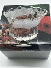 STUDIO NOVA Winter Rose 4 1/2 Potpourri Vase never used, in original box picture
