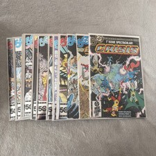 CRISIS ON INFINITE EARTHS #1-12 Full Set Facsimile DC Comics 2024 picture