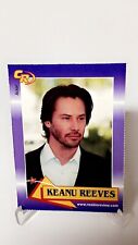 2003 Celebrity Review Rookie Review Keanu Reeves Actor Card 