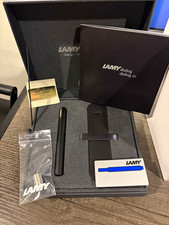 Lamy Dialog All Black CC 14K F Nib Z57 with Box and Accessories picture