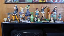 Anime Figure Lot of 18 Preowned Authentic Japan picture