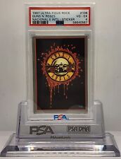 Guns N' Roses 1997 Ultra Figus Rock Sticker #106 PSA 4 POP 1 NONE HIGHER picture