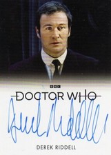 Doctor Who Series 5-7: Derek Riddell, Robert MaCleish Full Bleed Autograph Card picture