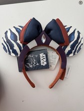 2024 Disney Parks Star Wars Ahsoka Tano Day “I Am No Jedi” Ears Headband NWT picture