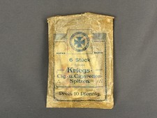 WWI Imperial German Iron Cross Patriotic Cigarette Holders, 6 Pc picture
