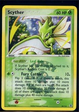 Pokemon EX FIRERED&LEAFGREEN - #29/112 Scyther - Reverse Holo - ENG - NM- picture