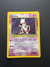 4th Print Mewtwo 10/102 Holo 1999-2000 Base Set Pokemon Card picture