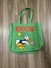 Vintage 80s Disney Canvas Tote Bag RARE Donald Duck Phil Savenicks Collection picture