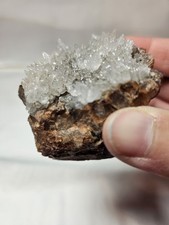 Beautiful Sparkling Quartz Crystal Cluster Specimen Natural Mineral Collectible picture