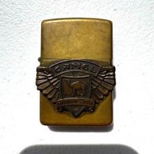 Vintage NOS Camel Genuine Taste Winged Wrap Around Logo Zippo Lighter picture