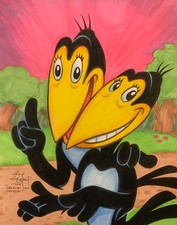 Heckle and Jeckle Vintage Comics and Cartoons 5x7 Print picture