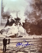 Robert Buchanan Hindenburg Ground Crewmember 8X10 Photo Signature PSA/DNA picture