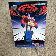 Upper Deck Transformers The Movie Optimus Prime #1 Non-Sport Card picture