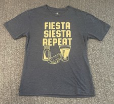 Disney La Cava Del Tequila “Fiesta Siesta Repeat” Shirt Adult Medium  picture