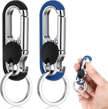 2 llaveros para hombre, llaveros antipérdida para llaves de coche, picture