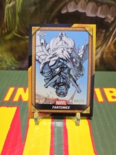2025 Topps Chrome Deadpool Fantomex Comic Book Gold Black Refractor 04/10 SP picture