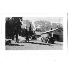 Half Way Station Up Pike’s Peak Mountain Colorado CO 1920s Cars Vtg Automobiles picture